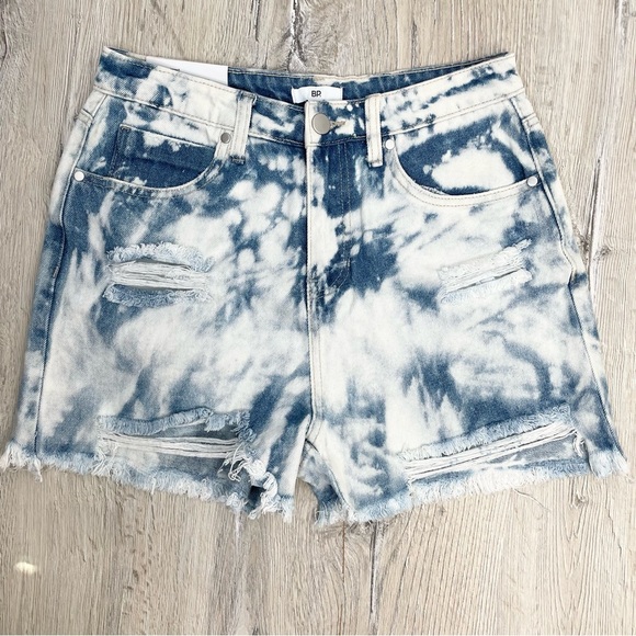 BP Shorts Bleached Cutoffs - Picture 3 of 8